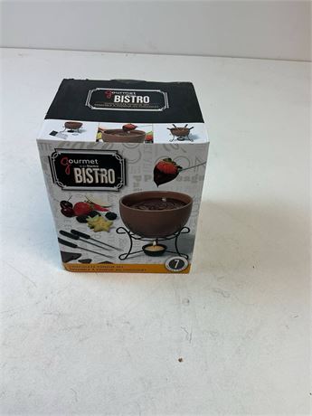 Tasses à fondue chocolat Duo Mix avec fourchettes