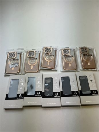Étuis de protection pour iPhone 12 Pro et 14 Pro – lot de 10