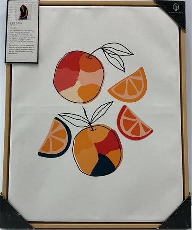 Œuvre murale Hometrends 16 x 1,3 x 20 po
