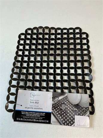Tapis de protection d’évier en PVC ajustable