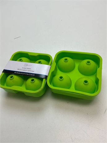 Moule à boules de glace sphériques – lot de 2