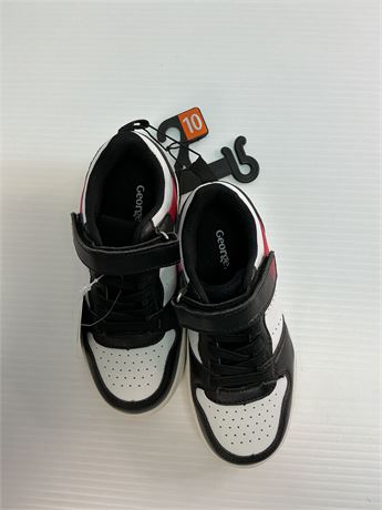 Souliers sport noir rouge blanc garçon George 10