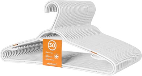 Neatfreak! — Cintres minces gain de place – ensemble de 30