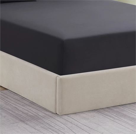 QUEEN - Drap-housse ultra doux poches extra-profondes Swift Home