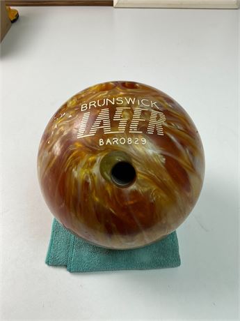 Boule de bowling laser Brunswick
