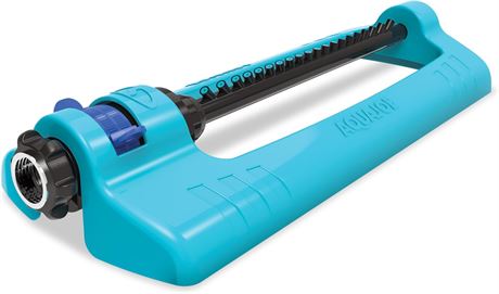 Arroseur oscillant Aqua Joe ajust., 20 buses anti-obstruction