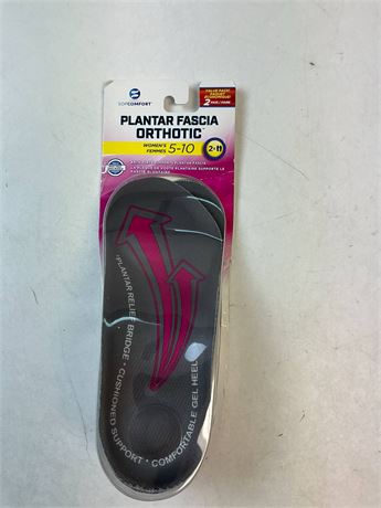 Semelles orthopédiques pour fasciite plantaire femme