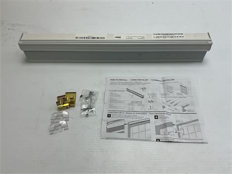 Store plissé sans fil 24 x 48 po