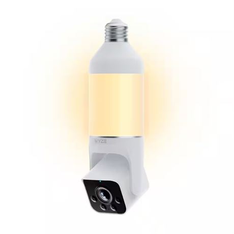 Caméra ampoule 2K WiFi intérieur/extérieur