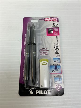 Stylos Pilot effaçables rechargeables 0.5mm