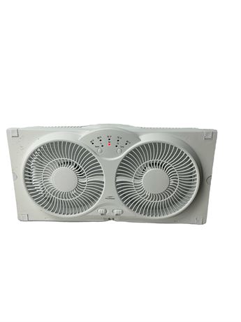 Ventilateur double de fenêtre Polar Wind 9 po