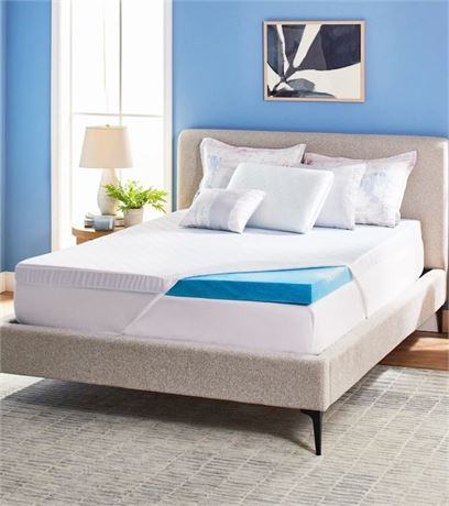 SIMPLE XL - Surmatelas Serta Soothing Cool 3 po gel mousse mémoire