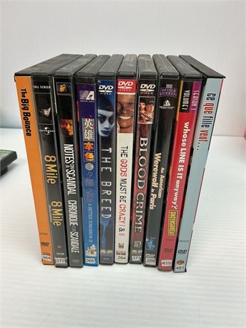 LOT DE 10 films