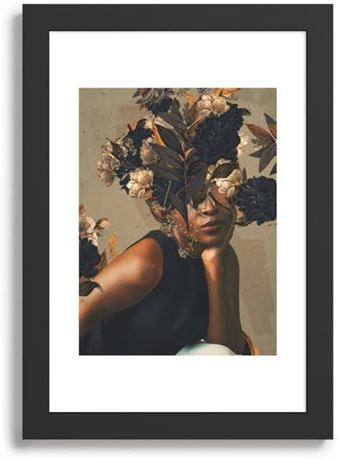 Affiche encadrée d’automne Society6 par Frank Moth