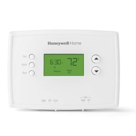 Thermostat Honeywell 5-2 jours basse tension blanc