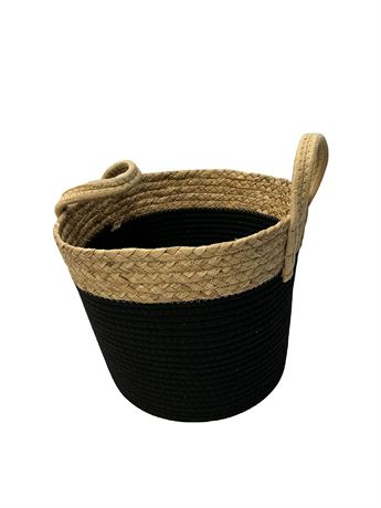 Panier deux tons 31,8 x 35,6 cm