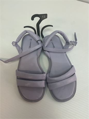 Sandale mauve fille George gr.13