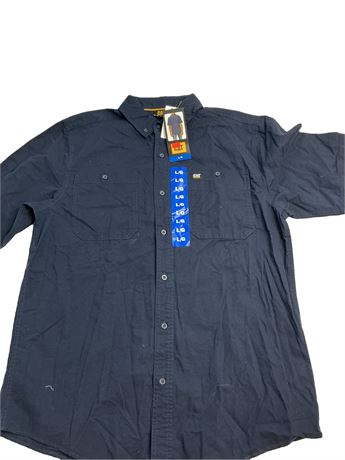 Chemise manches courtes CAT homme L