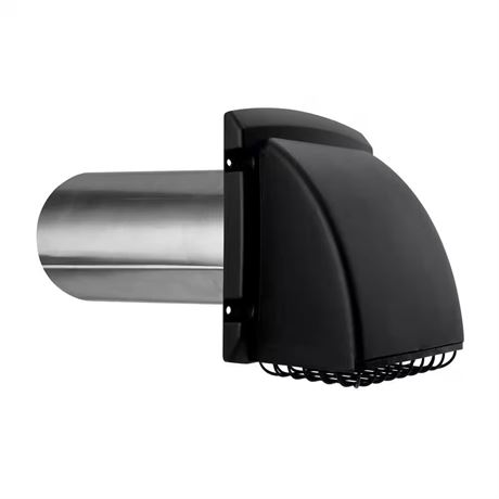 Évent large Everbilt 4 po noir