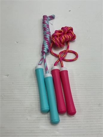 Lot de 2 cordes à sauter pour enfants
