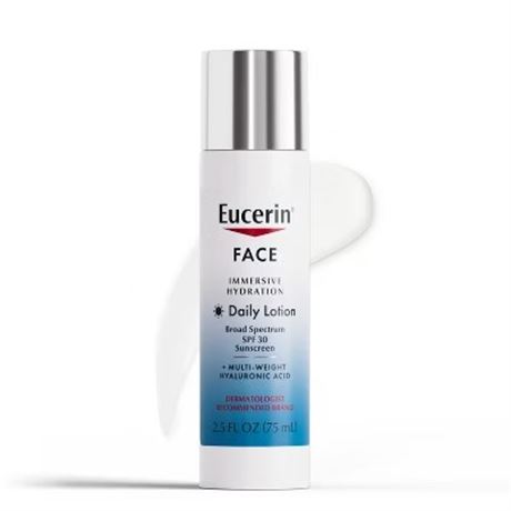 Lotion hydratante Eucerin 2.5 oz
