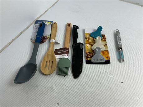 Ensemble ustensiles cuisine