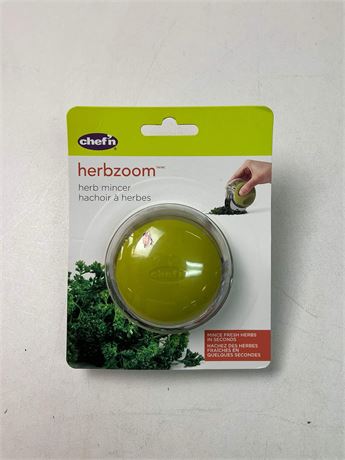 Hachoir manuel Chef Herbzoom – action roulante