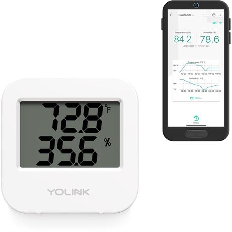 Capteur intelligent YoLink température et humidité sans fil