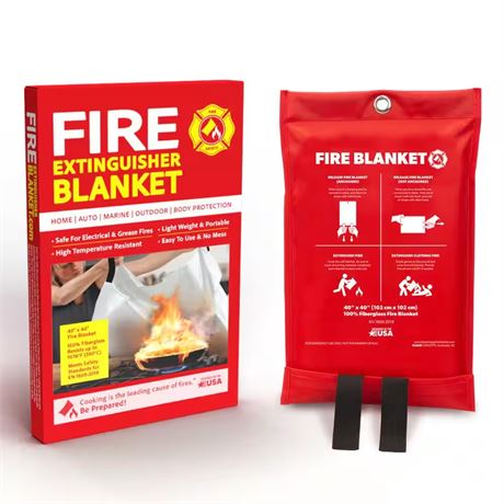 Couverture anti-feu 40 x 40 po