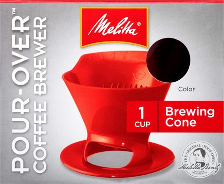 Porte-filtre Melitta Ready Joe rouge