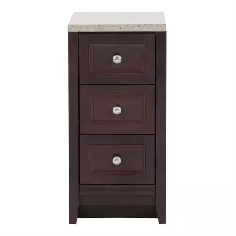SALE - Armoire salle bain Glacier Bay chocolat