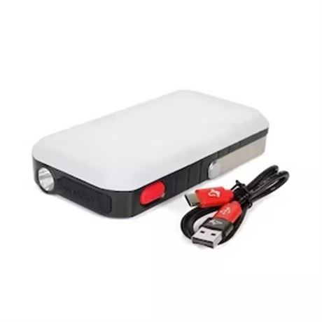 CÂBLE MANQUANT - Lampe utilitaire 2-en-1 Husky 500 lm rechargeable 10 000 mAh
