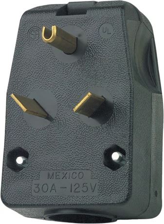 Fiche Leviton TT-30P 30 A angle 2 pôles 3 fils