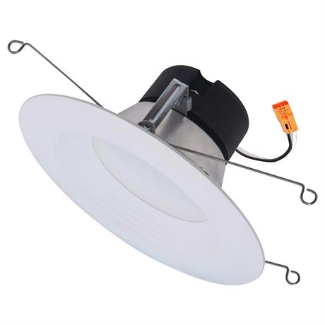 Encastré LED retrofit Halo 5-6 po blanc mat 6,97 W
