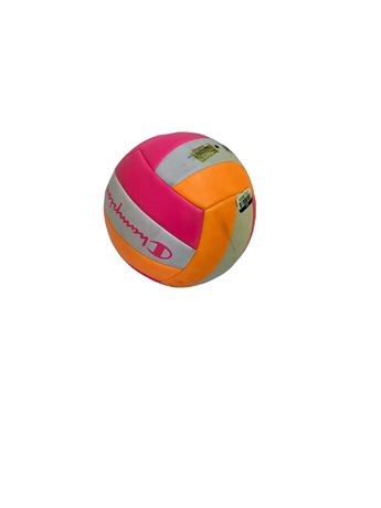 Ballon volleyball Champion Ace format officiel - rose/orange