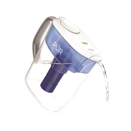 ENDOMMAGÉ VOIR PHOTOS - Pichet filtrant PUR 11 tasses bleu