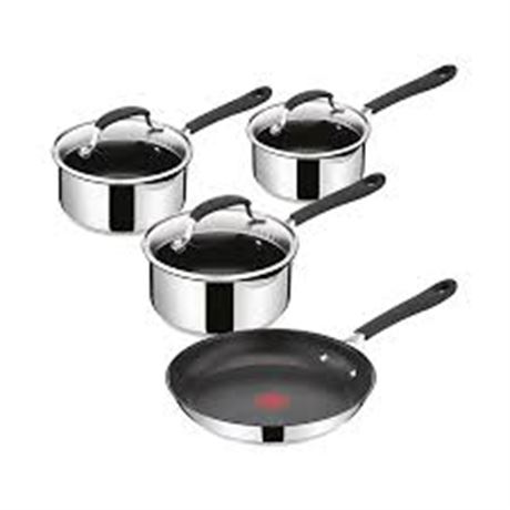 T-fal — Batterie de cuisine Jamie Oliver – ensemble de 7 pièces