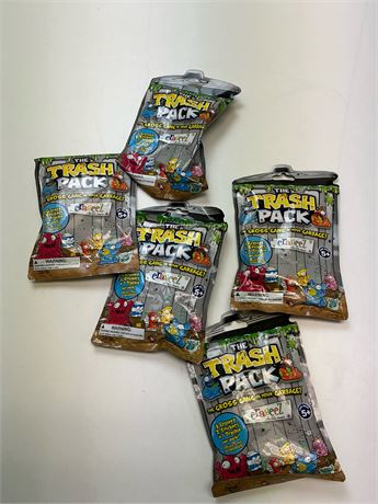 Gommes à effacer déchets lot de 5