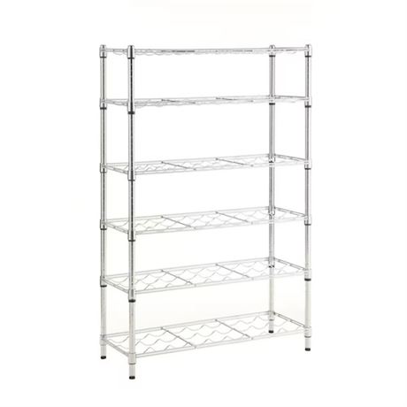 Range-bouteilles HDX 6 tablettes en fil métallique