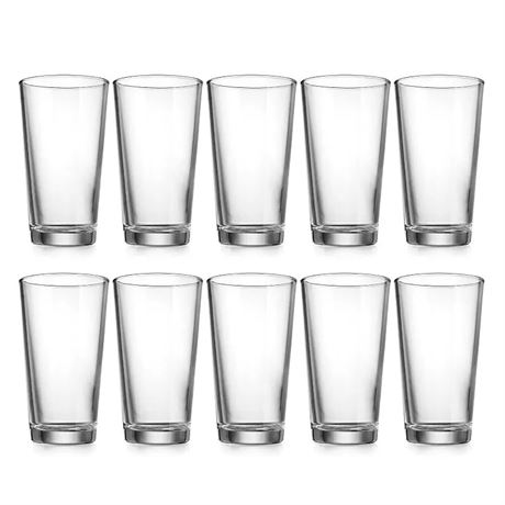 Ens. 10 pcs - verres Highball Home Essentials Clarity Alanya