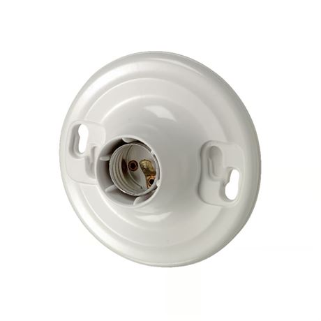 Douille ampoule Leviton base moyenne sans clé