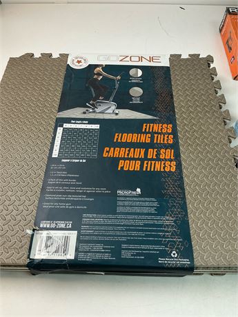 Dalles de plancher d’entraînement 24 x 24 po – lot de 6