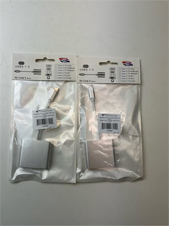 Adaptateur USB 3.1-C – lot de 2