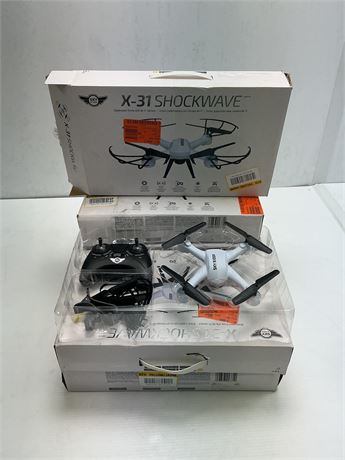 POUR PIÈCES - 6 Drone Sky Riders X-31 Shockwave