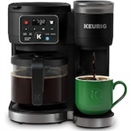 À NETTOYER - Cafetière Keurig K-Duo chaude/glacée dosette unique + carafe