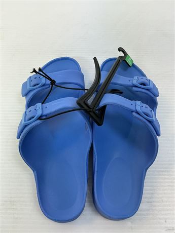 Sandales bleues taille 9/10
