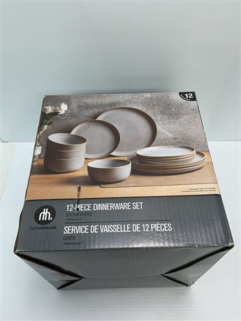 LIRE DESCRIPTION - Service vaisselle Hometrends 12 pcs