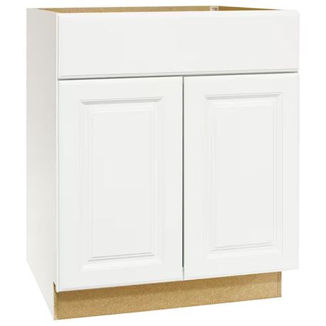 Armoire base vanité Hampton 30 po blanc