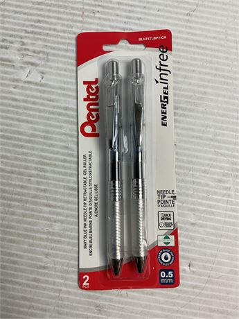 Stylos Pentel 0,5 mm pointe aiguille
