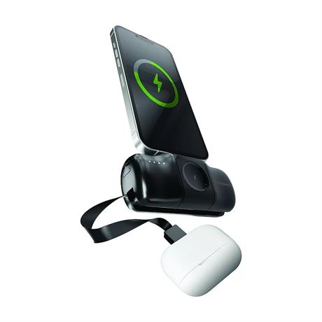 Batterie portable ChargeWorx 5000 mAh, noire